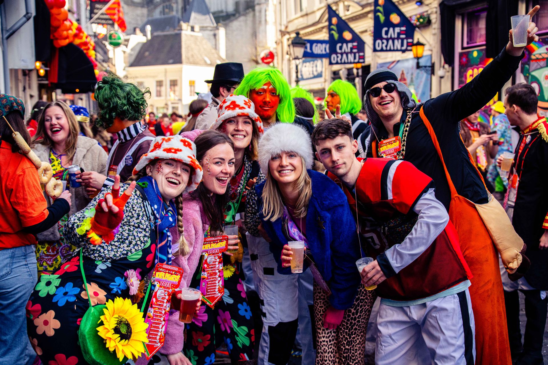 Carnavalvierders in Kielegat Breda