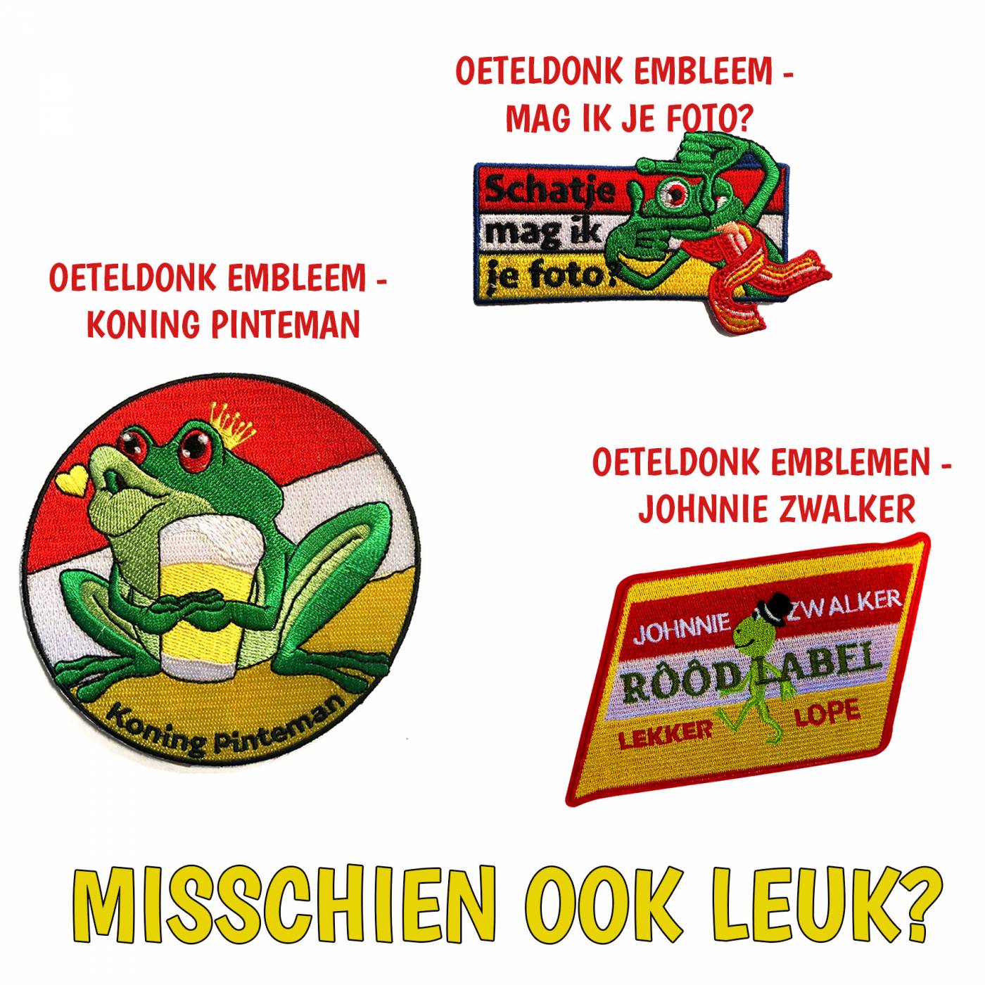 Oeteldonk emblemen Oeteldonk kleding
