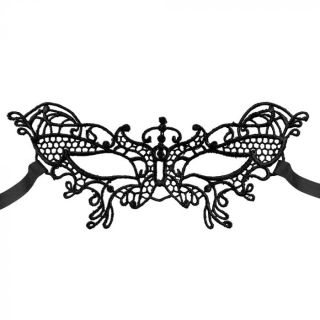 Venetiaans masker vlinder zwart