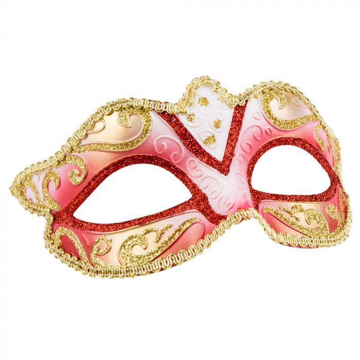 Venetiaans masker venice rood