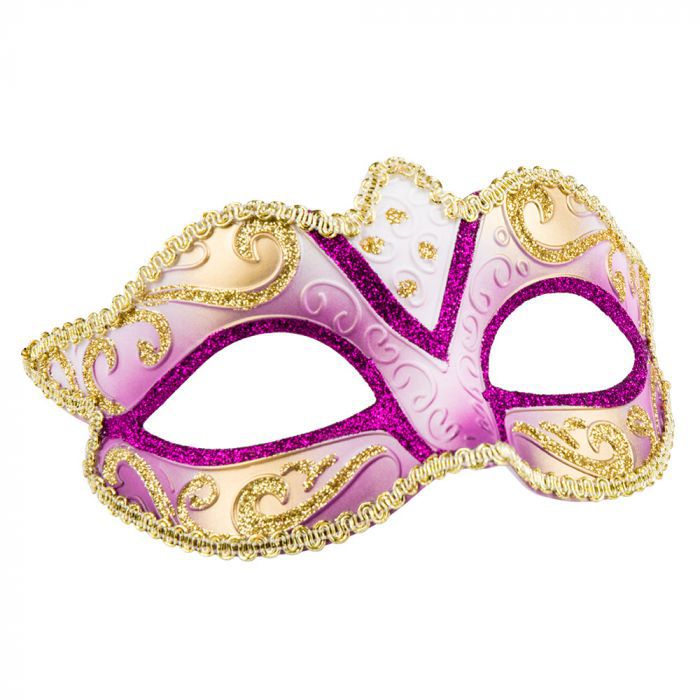 Venetiaans masker venice paars