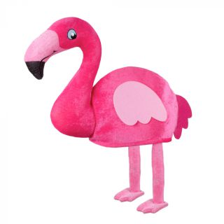 flamingo hoed roze