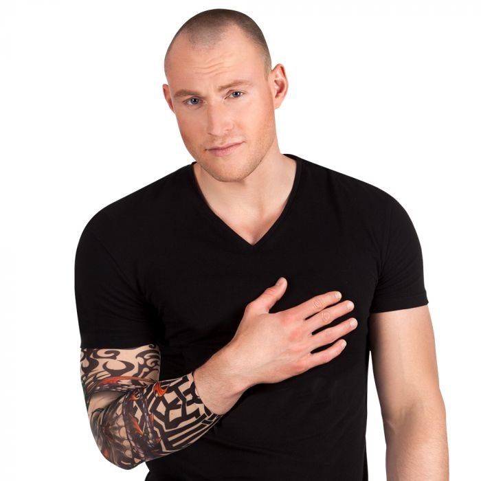 Tattoo sleeve - doodshoofd kopen