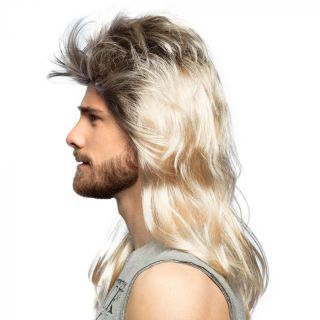 goedkope Pruik carnaval punker 80s