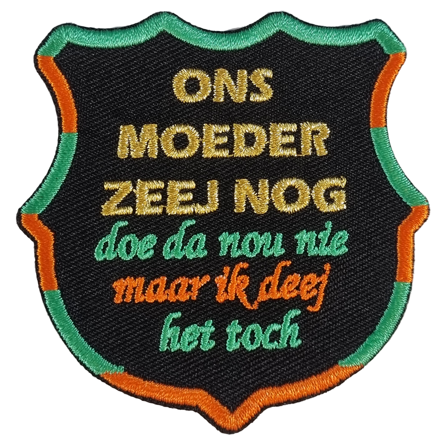 Kruikenstad embleem Ons moeder zeej nog