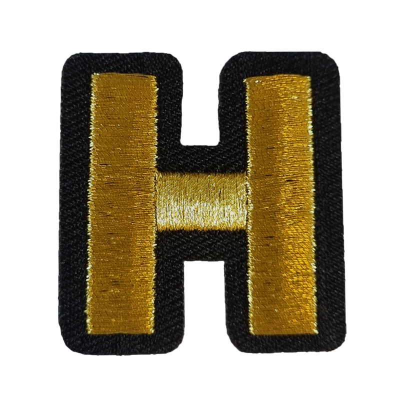 Oeteldonk embleem Gouden letter H