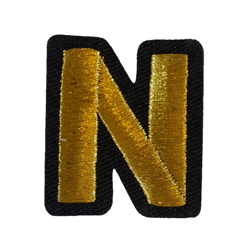 Oeteldonk embleem Gouden letter N