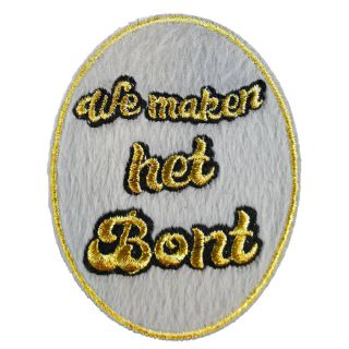 Kruikenstad embleem we maken het bont kopen