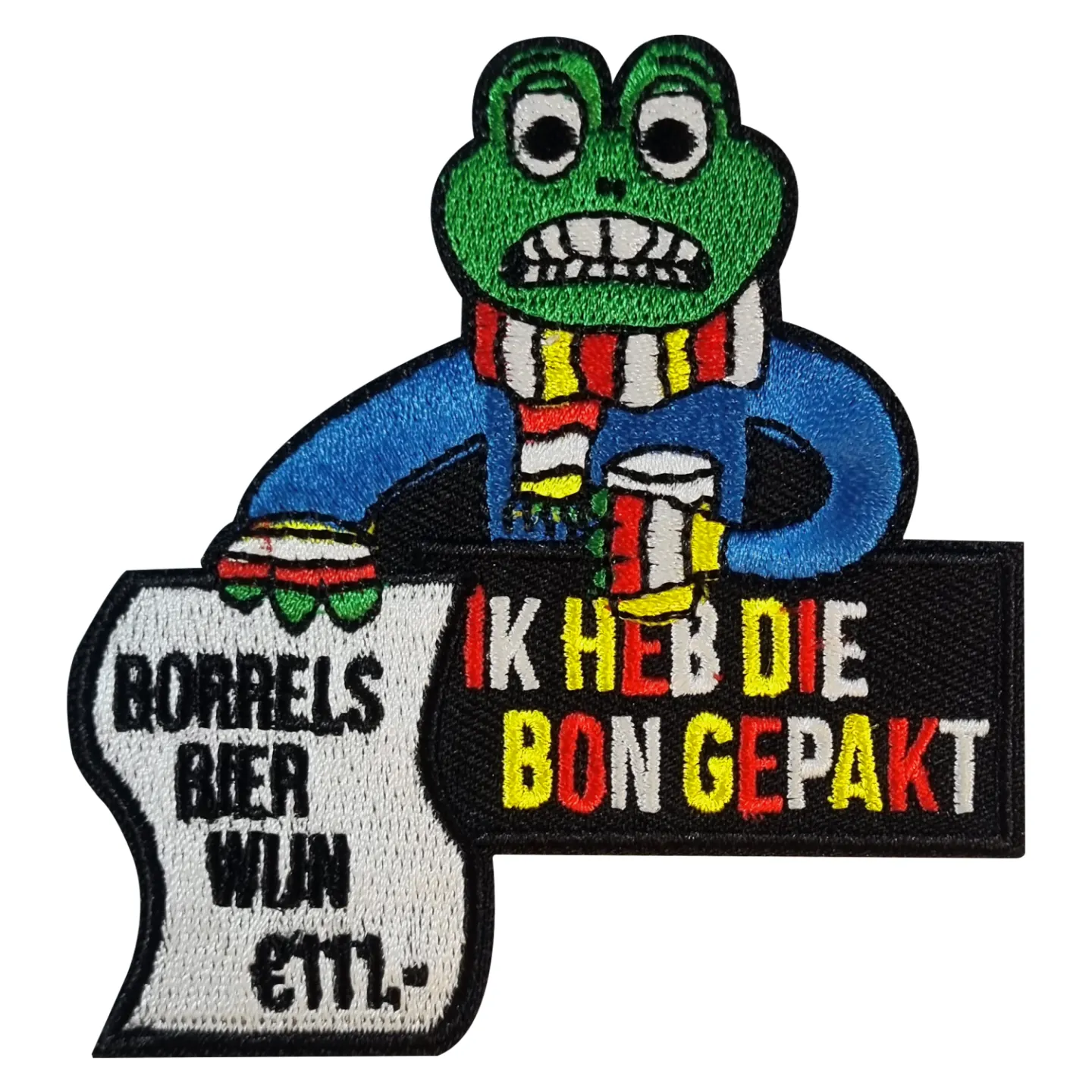 Oeteldonk embleem bon gepakt.