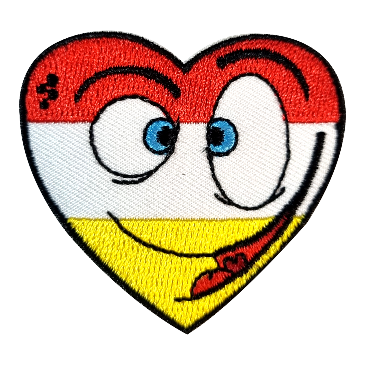 Oeteldonk embleem hart met ogen