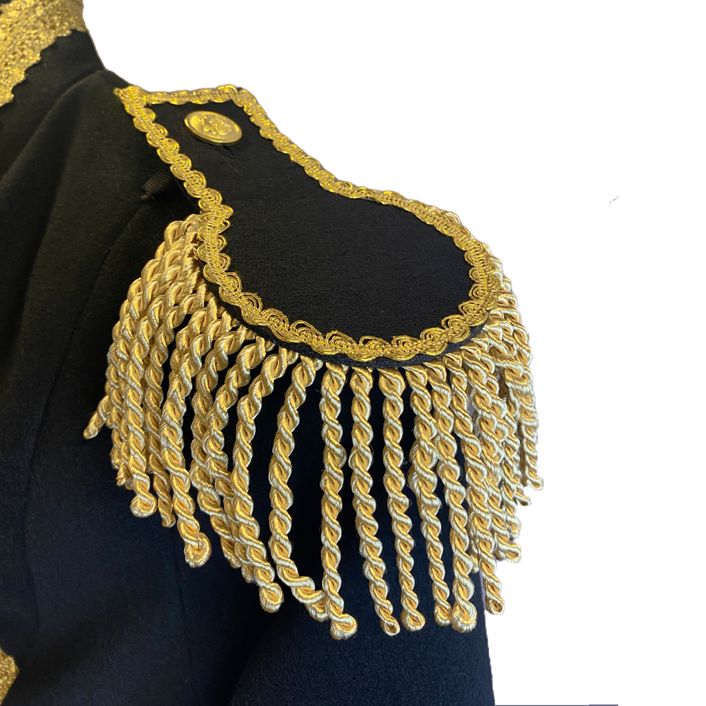 Carnavalsjas - Luxe heren zwart