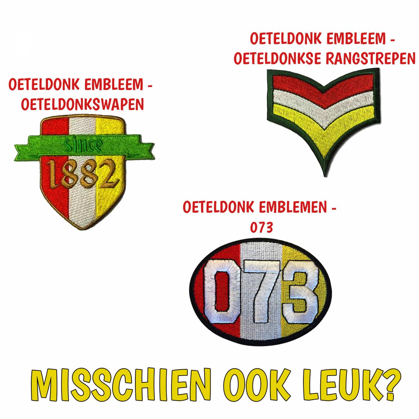 Oeteldonk emblemen Oeteldonk kleding