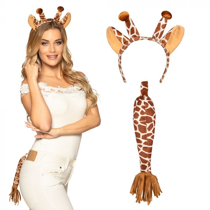 carnaval accessoireset Giraffe outfit