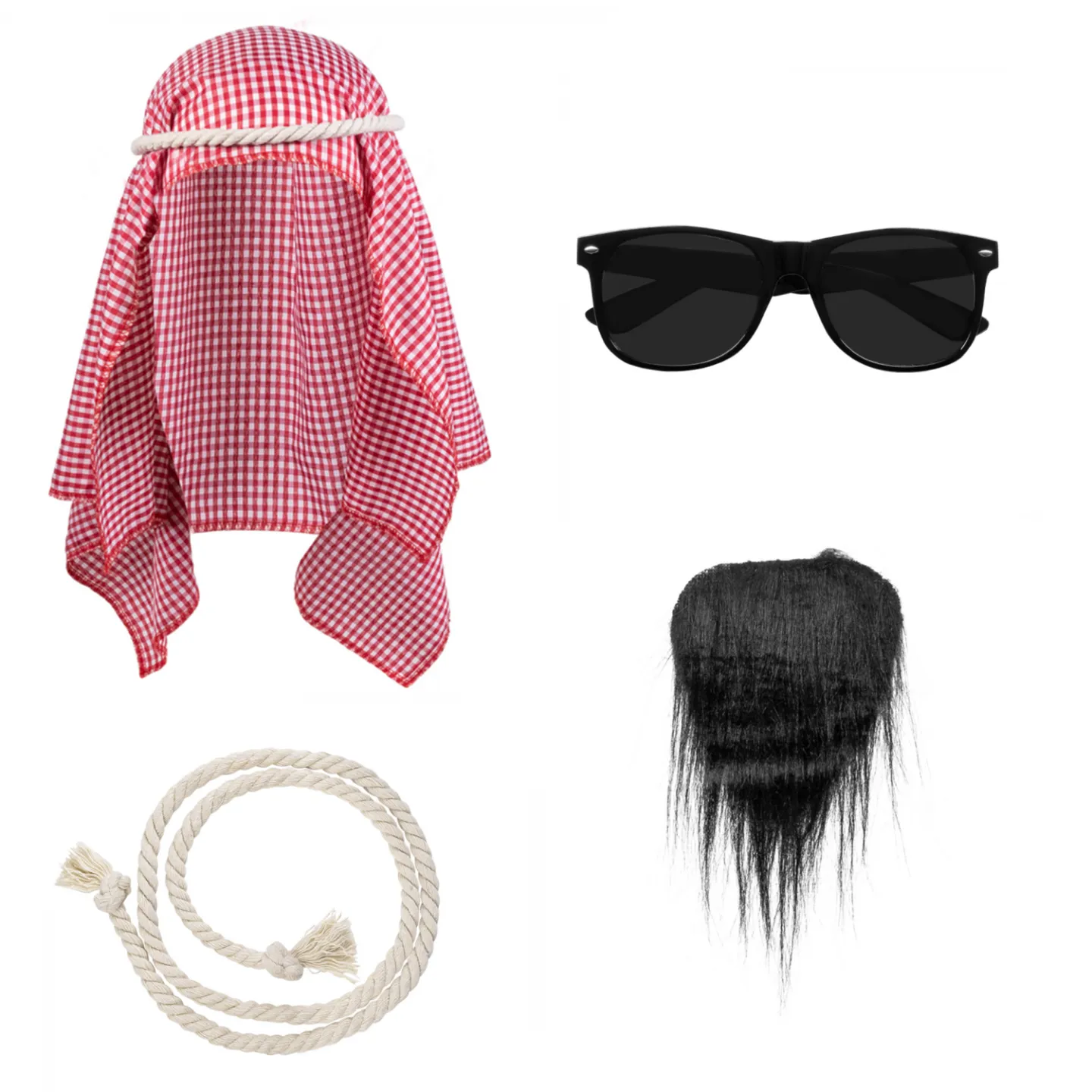 Carnaval accessoireset oliesjeik outfit.