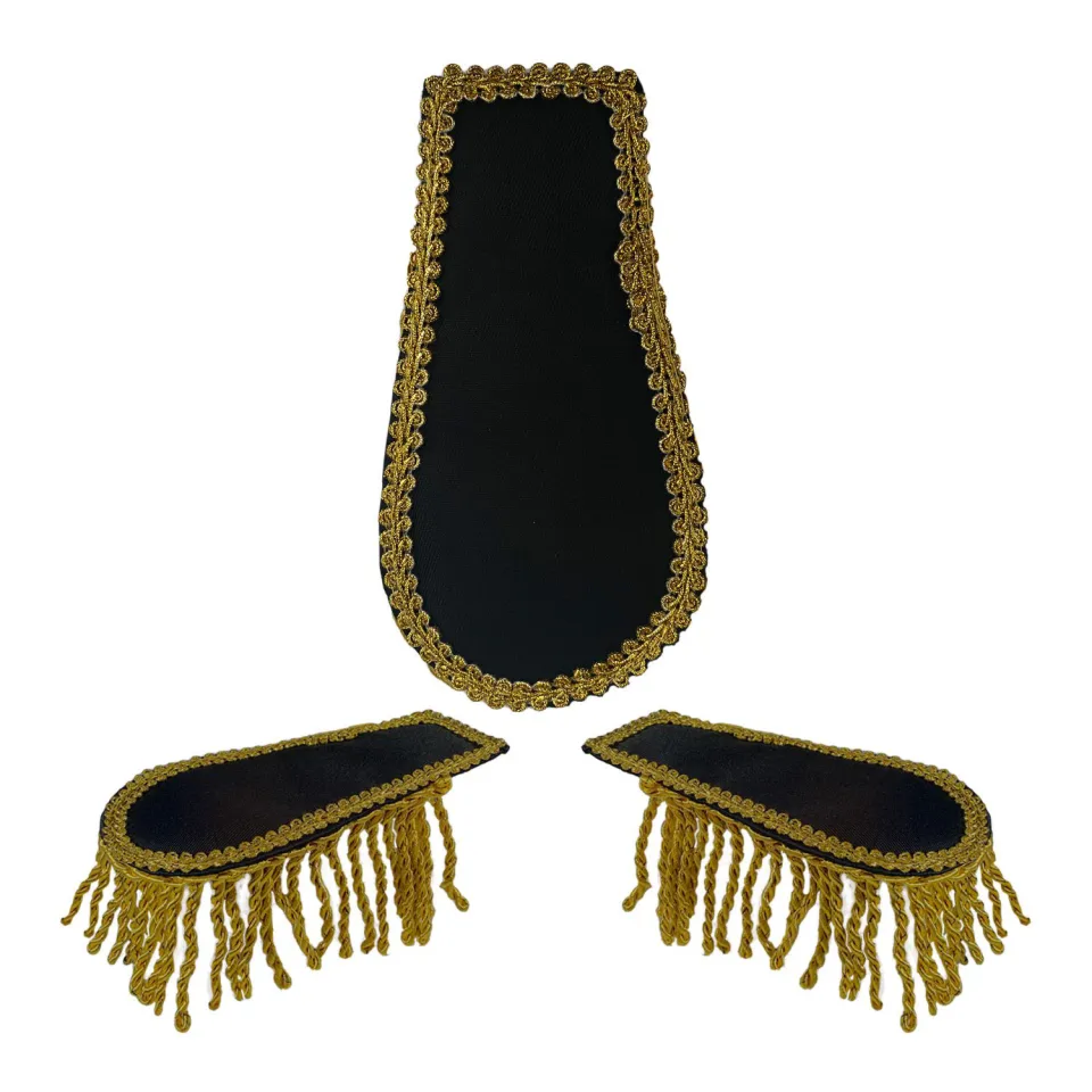 Zwarte epauleten gou kopen