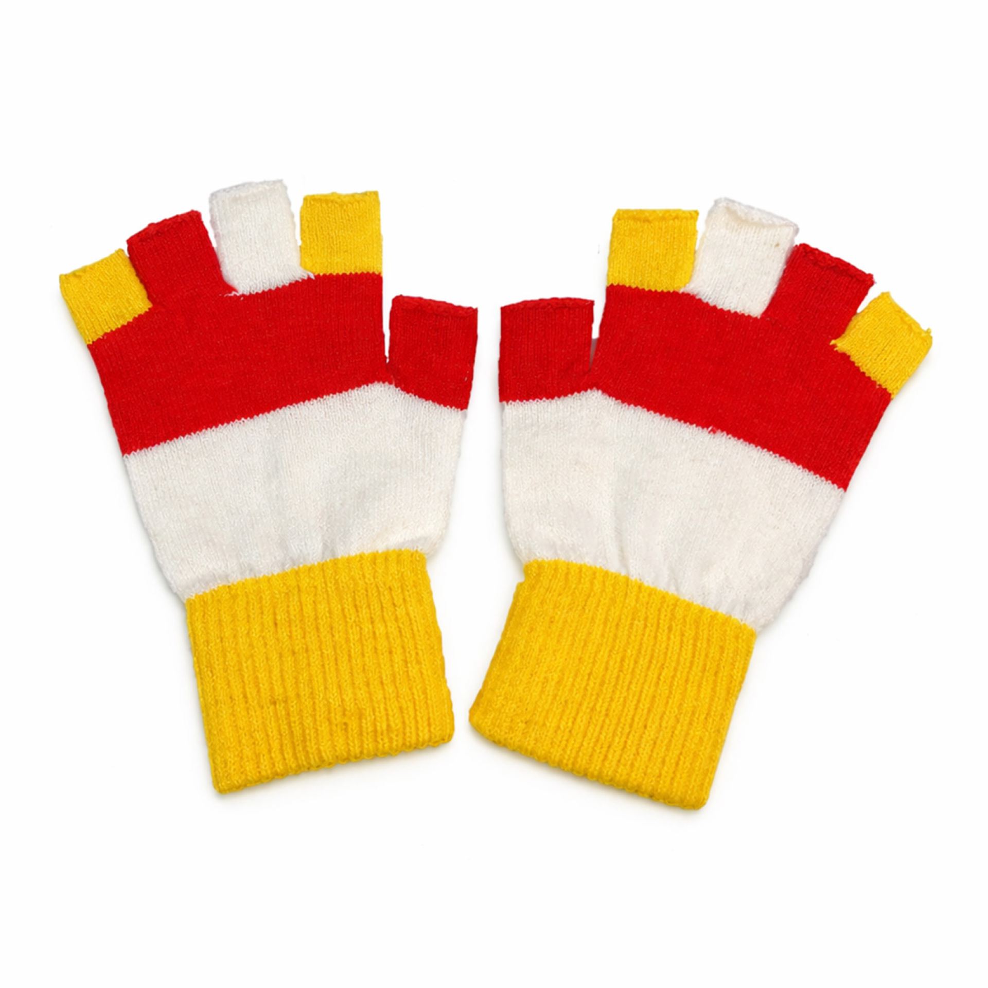 Gebreide oeteldonkse handschoenen