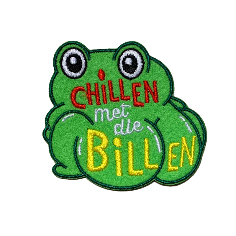 Oeteldonk embleem chillen met die billen