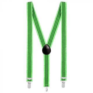 Bretels ruches neon groen