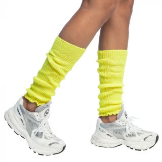 Beenwarmers Neon geel