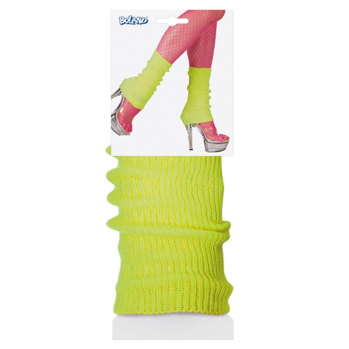 Beenwarmers neon geel kopen