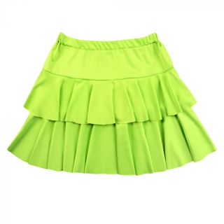 Goedkoop Minirokje ruffles neon groen