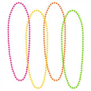 carnaval accessoireset 80's