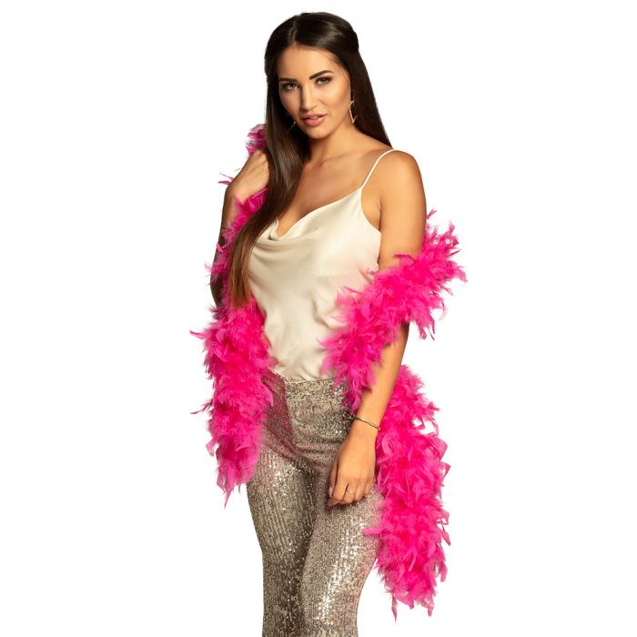 Boa 180cm Neon roze kopen