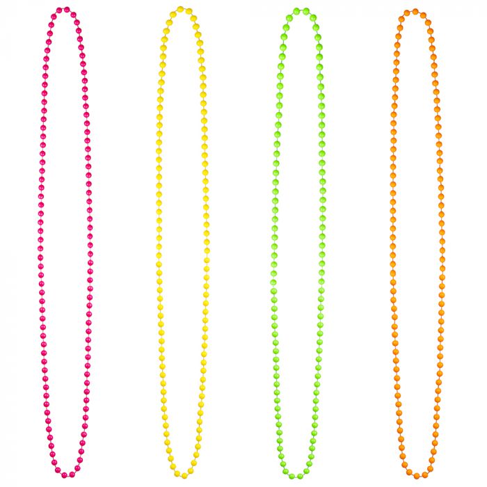 Kettingen 4 stuks Neon