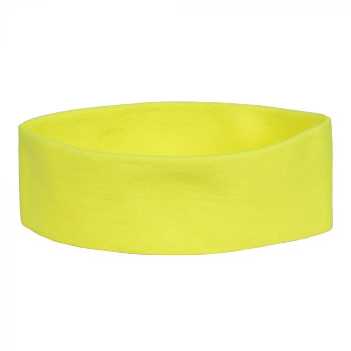 Hoofdband retro Neon geel