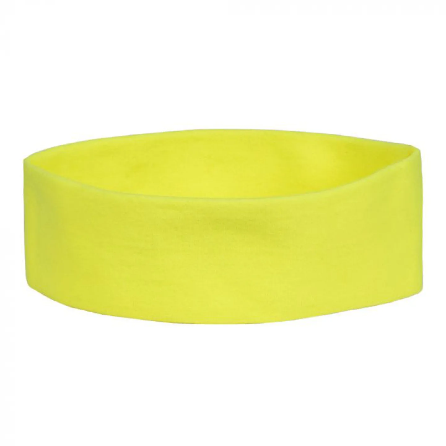 Hoofdband retro Neon geel.