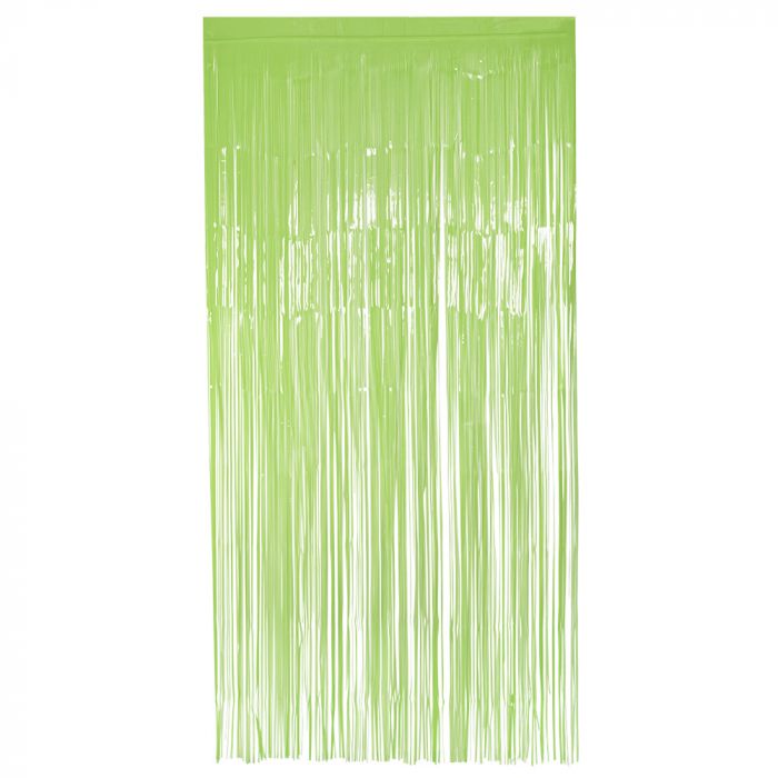 Foliegordijn neongroen