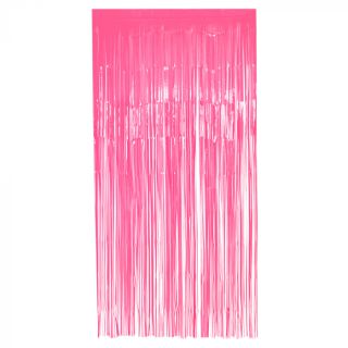 Foliegordijn neonroze