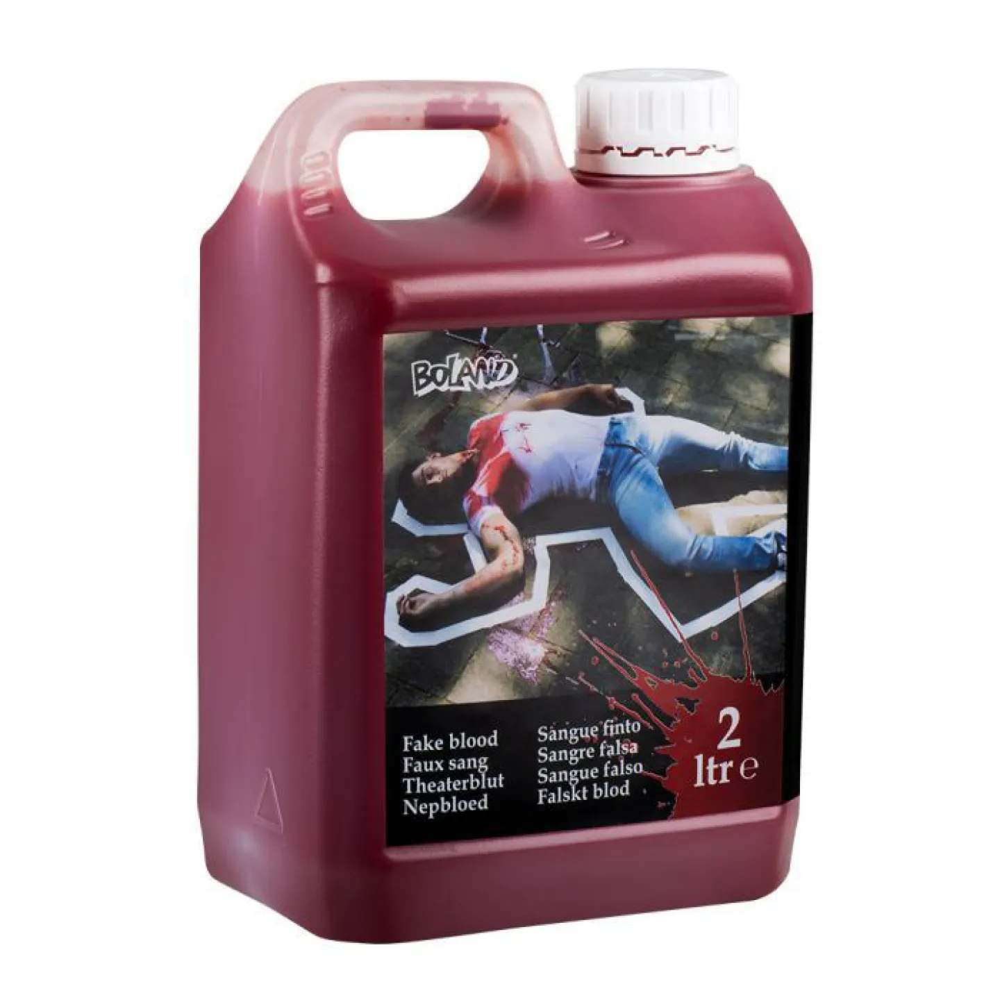 Jerrycan nepbloed 2000ml.