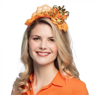 Tiara kroontje oranje kopen