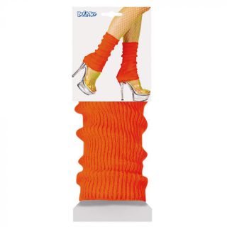 Koningsdag beenwarmers - neon oranje kopen