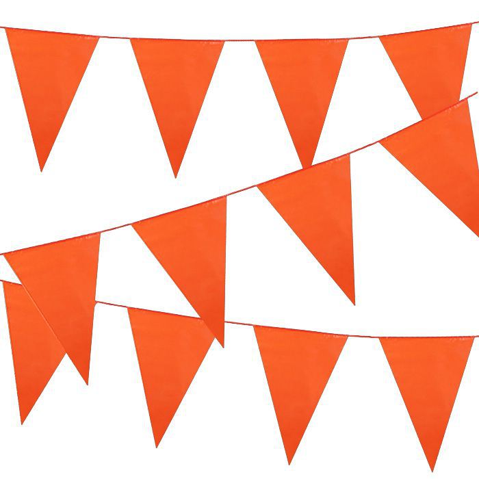 Koningsdag vlaggenlijn oranje 10m