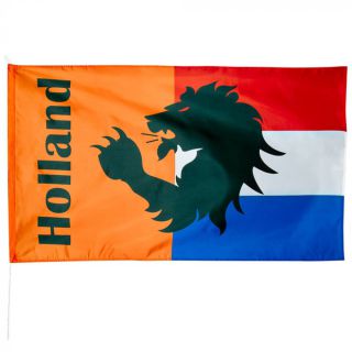 Koningsdag vlag Holland - 90x150cm