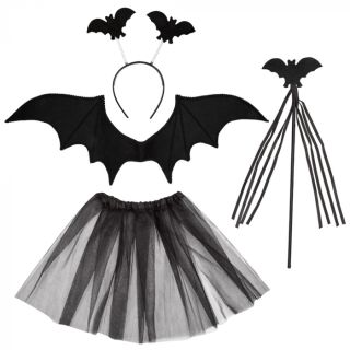 Carnaval accessoireset vleermuis outfit