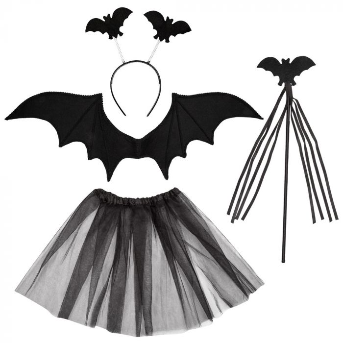 Carnaval accessoireset vleermuis outfit