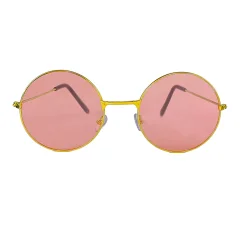 Hippie zonnebril - Roze kopen.