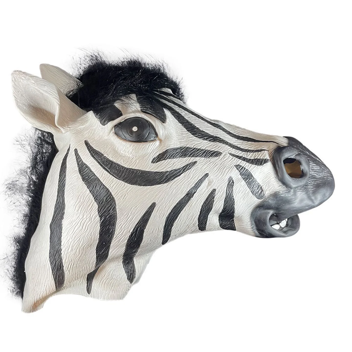 Halloween masker zebra latex bestellen.