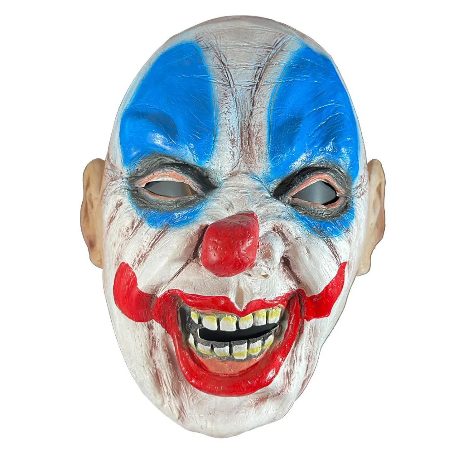 Latex Halloween masker killer clown kaal.