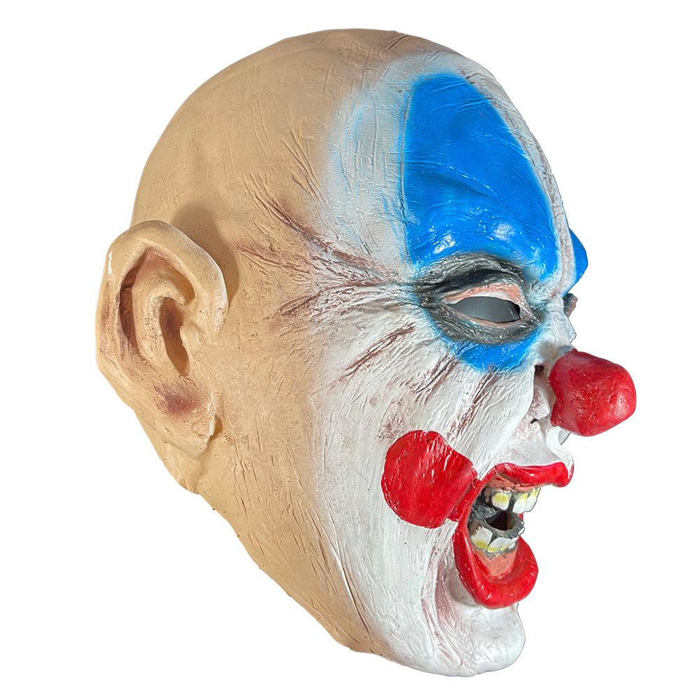 Halloween masker latex killer clown kaal kopen