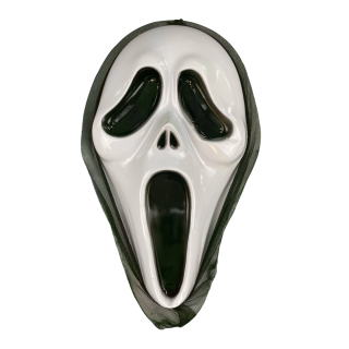 Goedkope Halloween masker scream kunststof