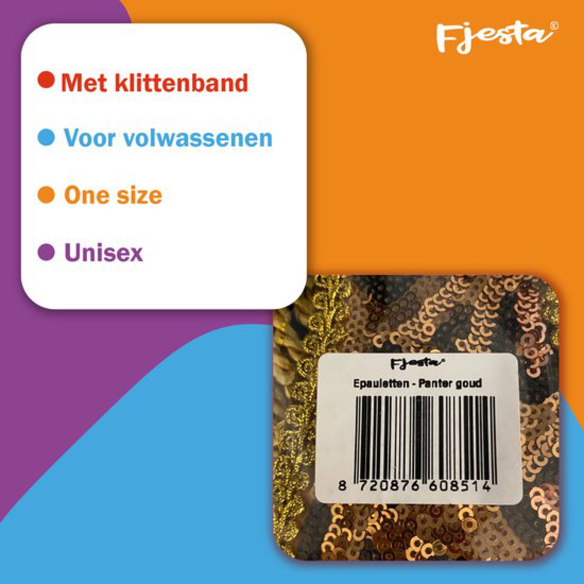 goedkope epauletten panterprint pailette