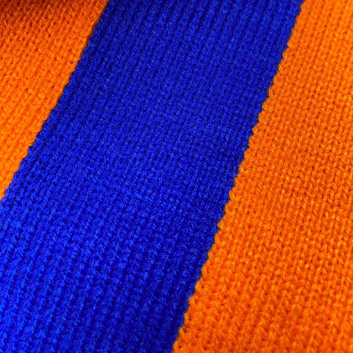 Lampegat sjaal kind oranje blauw