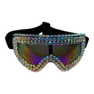Skibril glitter