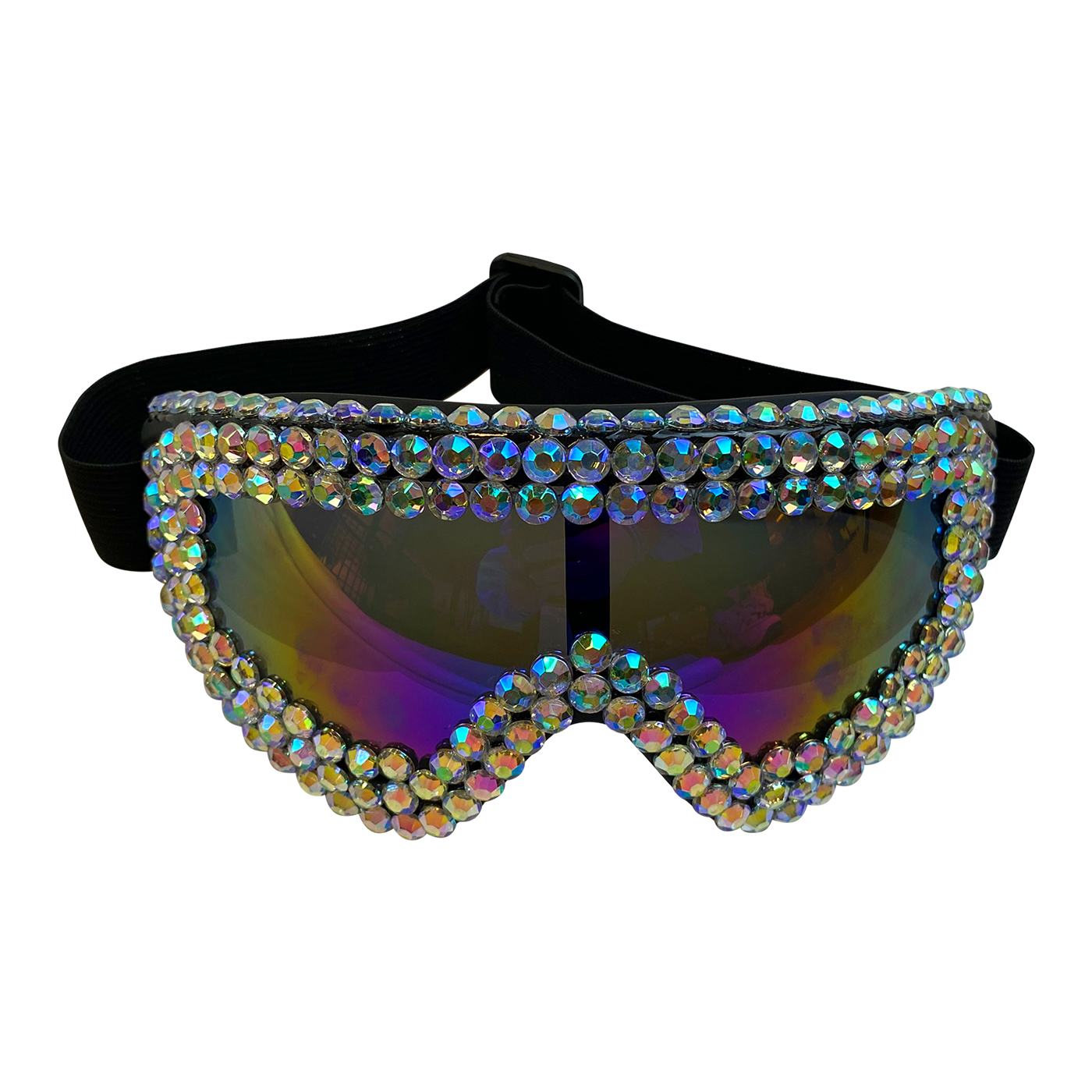 Skibril glitter