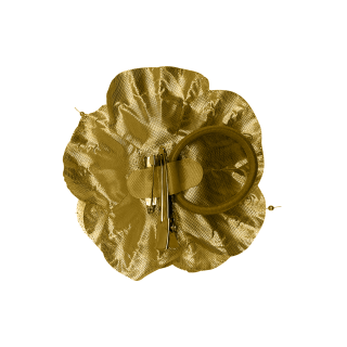 Haarclip bloem goud kopen