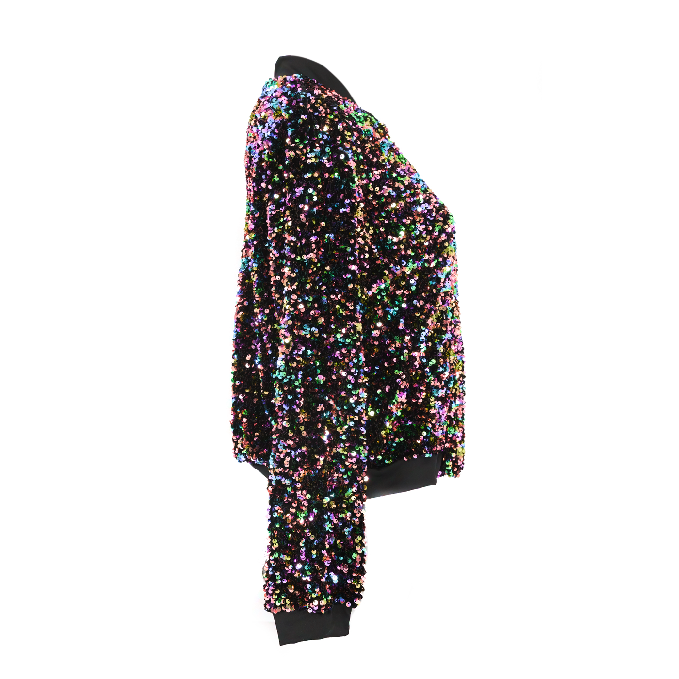 Bomberjack pailletten multicolor online